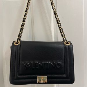 VALENTINO BY MARIO VALENTINO  Italy Leather Alice Embossed Crossbody
